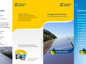 Energie von der Sonne -
unsere Photovoltaikanlagen