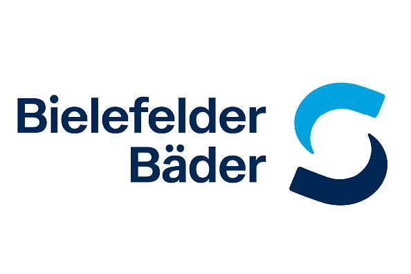 Das Logo der BBF-Bielefelder Bäder und Freizeit GmbH.