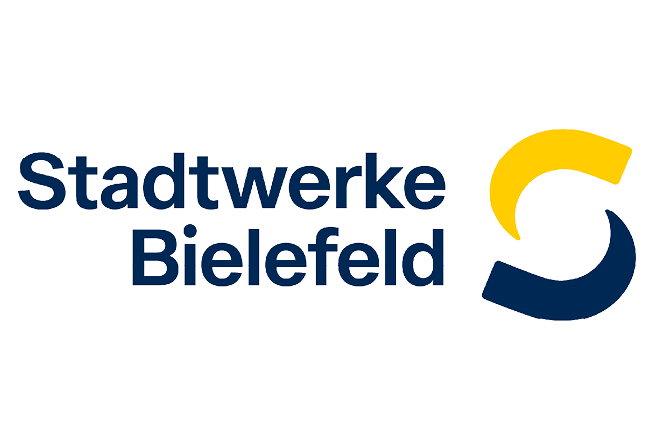 Das Logo der Stadtwerke Bielefeld.